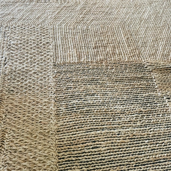 CB2 Patchwork Jute Rug - Picture 2 of 3